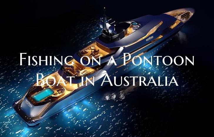 Fishing on a Pontoon Boat in...