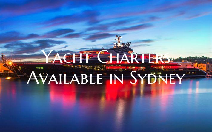 Yacht Charters Available in ...